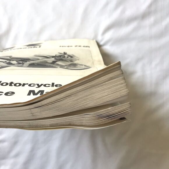 1998 Kawasaki Ninja ZX-6R Motorcycle Service Manual Repair Tune-Up Shop Book - Picture 8 of 9